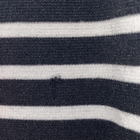 Rockman - Black and White Striped Dress - Size 12 - Picture 7 of 8